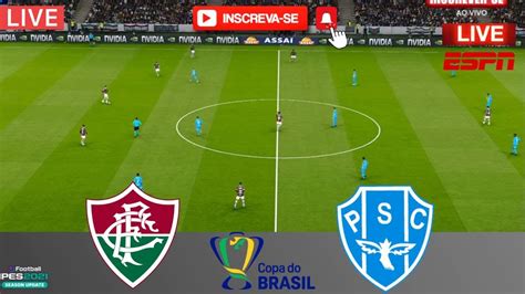 AO VIVO FLUMINENSE X PAYSANDU COPA DO BRASIL 2023 PAYSANDU X