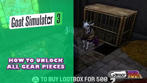 Goat Simulator 3 How To Unlock All Gear Pieces GamerHour