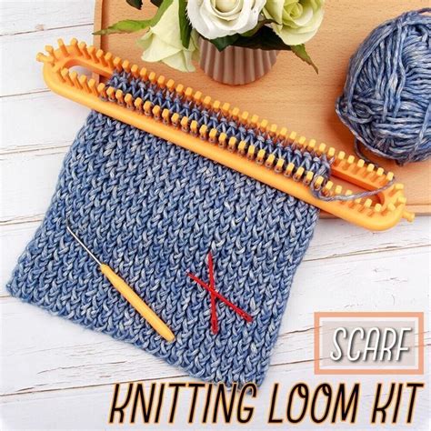 Scarf Knitting Loom Kit In Loom Knitting Loom Knitting