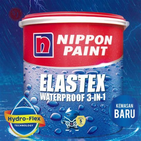 Cat Elastex Waterproof Pelapis Anti Bocor Nippon Paint Kg