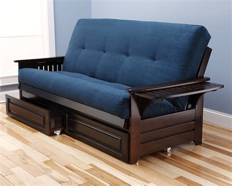 Queen Size Phoenix Espresso Frame w/ 7 Inch Mattress Microfiber Suede ...