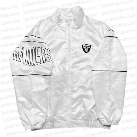 1994 95 Oakland Raiders Al Davis White Jacket