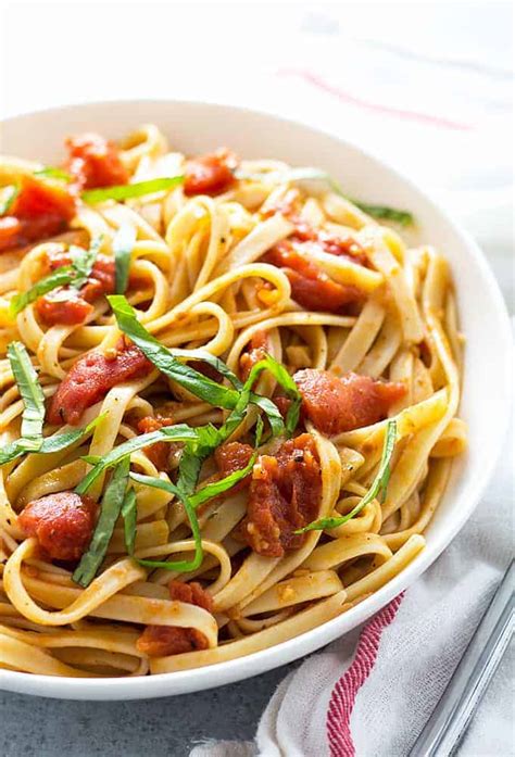 Pasta With Tomato Butter Sauce The Blond Cook