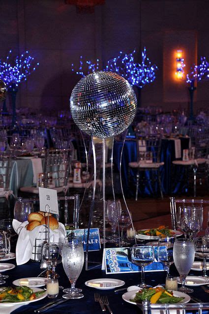 Disco Ball Centerpiece For Disco Party Events