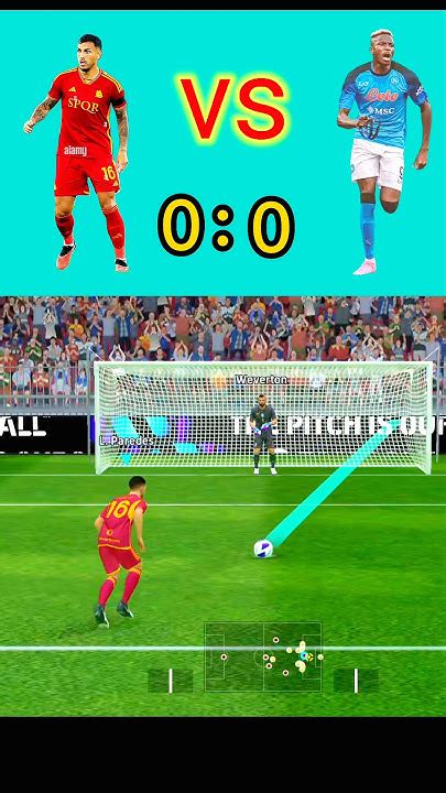 Paredes Vs Osimhen Penalty Shoot Out Challenge Efootball 🎯 Efootball