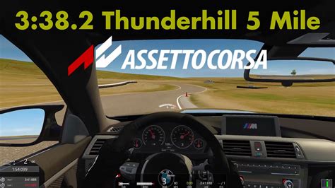 Thunderhill Mile Bmw M Assetto Corsa Youtube