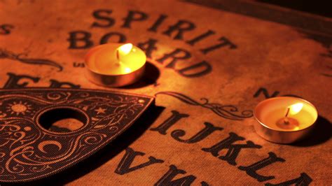 Witchcraft Ouija Board Spiritual Game 2184185 Stock Video at Vecteezy