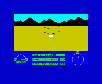 D Desert Patrol Sinclair Zx Spectrum Cass By Crl Group Plc