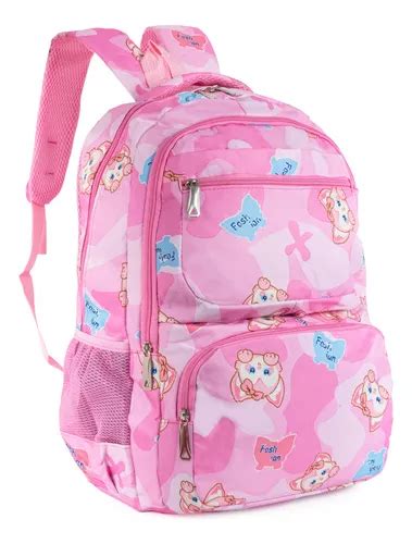 Mochila Infantil Escolar Costa Menina Reforçada Luxo Kawaii