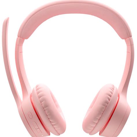 Headset Logitech Sem Fio Bluetooth Zone 300 Rosa