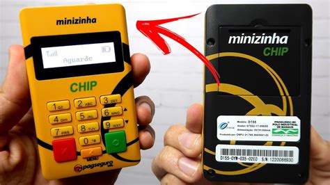 Minizinha Chip e Wifi Nova Máquina de Cartão Pagseguro YouTube