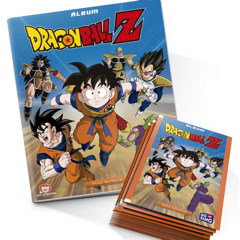 Lbum Dragon Ball Z Saga Saiyajin Big Bang Copag