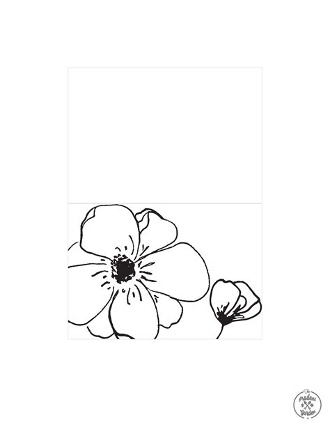 Free Flower Card Printables