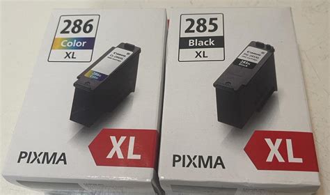 Canon Genuine Pg Xl Black Cl Xl Color Ink Cartridges Pack For