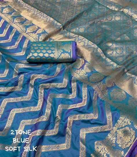 Rs 1250 Prepaid Only Zigzag Banarasi Silk Saree