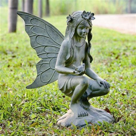 Spi Garden Fairy Sculpture Free Shipping Fine Decor Direct