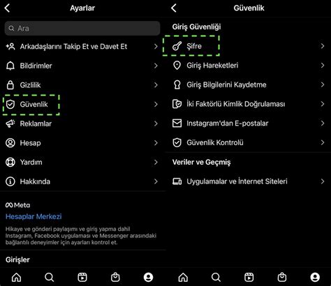 Instagram şifremi unuttum Instagram şifre değiştirme ve yenileme