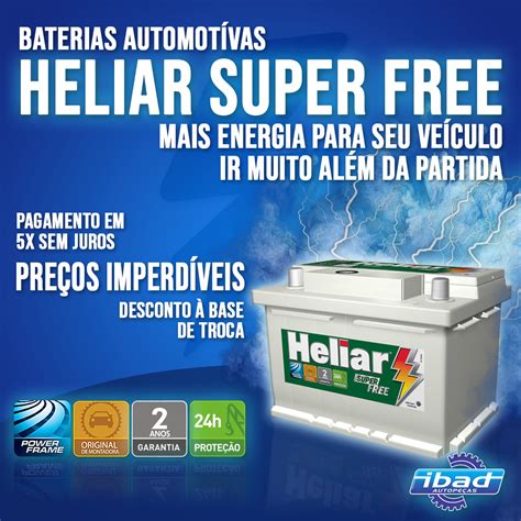 Baterias Heliar Super Free