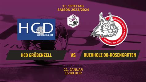 2 HBF HCD Gröbenzell vs HL Buchholz 08 Rosengarten Video