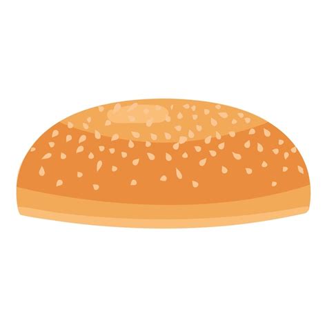 Premium Vector Bun Bakery Icon Cartoon Vector Meat Burger American Bacon