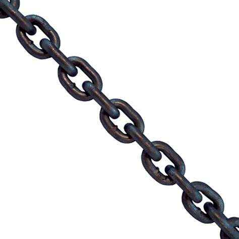 Chain Black Mild Steel Regular Link The Rigging Shed