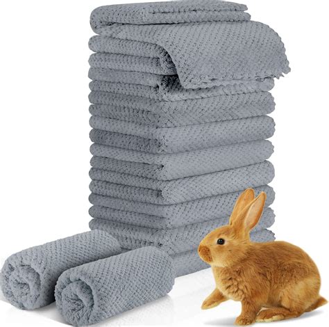 10 Pcs Guinea Pigs Blankets Hamster Fleece Cage Liners