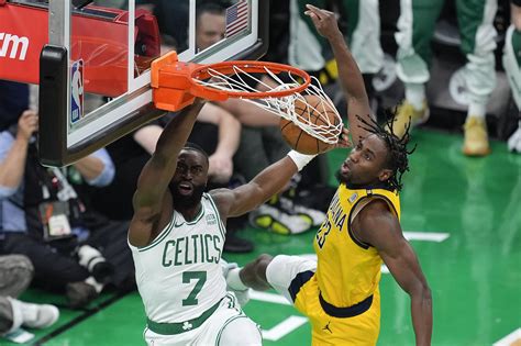 Tatum Scores 36 Brown Hits 3 To Force Ot And Celtics Edge Pacers 133