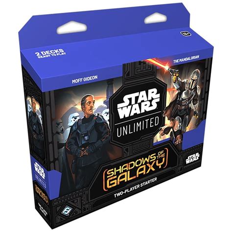 Star Wars Unlimited Shadows Of The Galaxy Starter Set Two Player