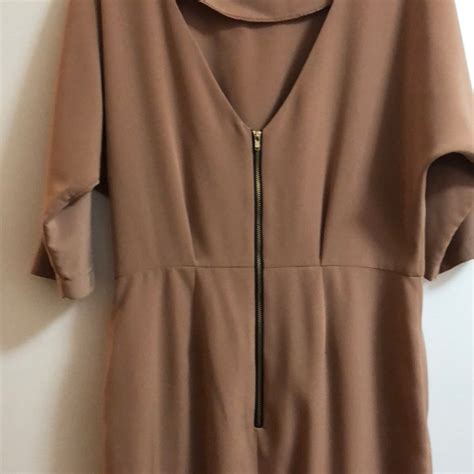 Topshop Dresses Topshop Nude Dress Poshmark