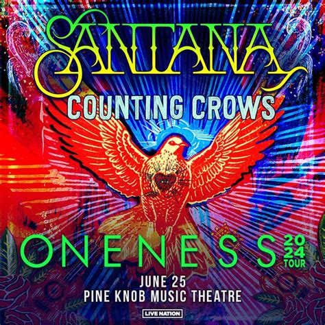 Santana And Counting Crows Oneness Tour 2024 Aileen Maitilde