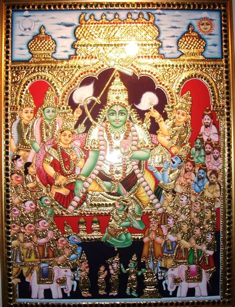 Tanjore Painting Indian Paintings Painting