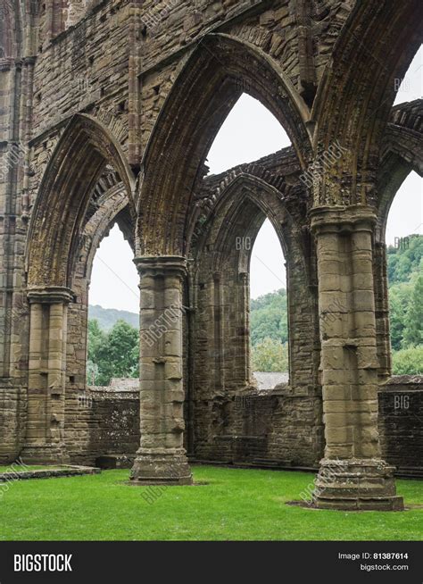 Ruins Tintern Abbey Image And Photo Free Trial Bigstock