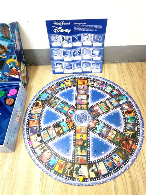 Hasbro Disney Trivial Pursuit Animated Picture Edition Hobbies