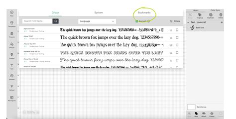 How to upload and save your favorite fonts in Cricut Design Space ...