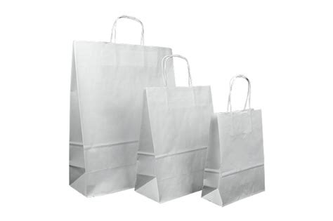 Sacs Papier Kraft Blancs Et Naturels Comptoir De L Emballage