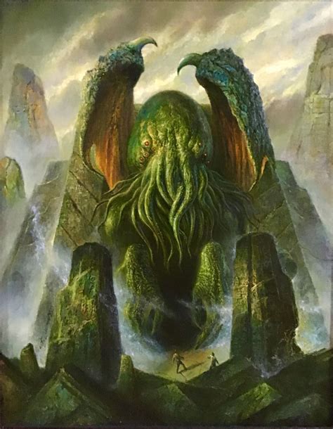 Weirdletter Postcards Cthulhu Art Lovecraftian Horror Lovecraft Cthulhu