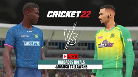 Live Barbados Royals Vs Jamaica Tallawahs Cricket Br Vs Jt Live