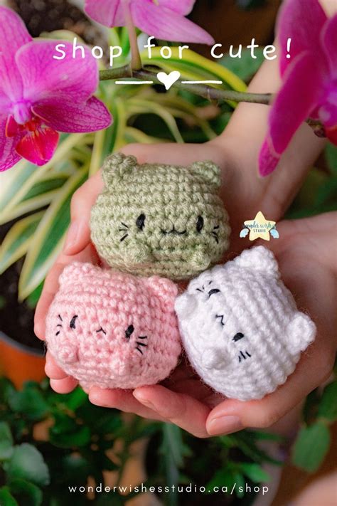 Diy Crochet Mochi Cat Crochet Projects Crochet Patterns Crochet