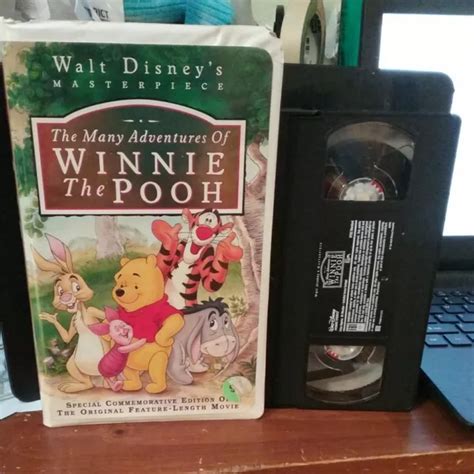 THE MANY ADVENTURES Of Winnie The Pooh VHS 1996 CLAMSHELL 2 41