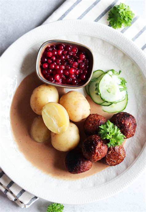 Veganska K Ttbullar Med Potatis Och Bruns S Fridas Vegobak