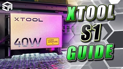 XTool S1 In Depth Review And Setup Guide Material Settings Upgrades