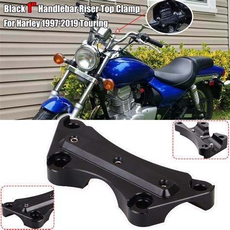 Handlebar Riser Top Clamp For Harley Touring Electra Glide