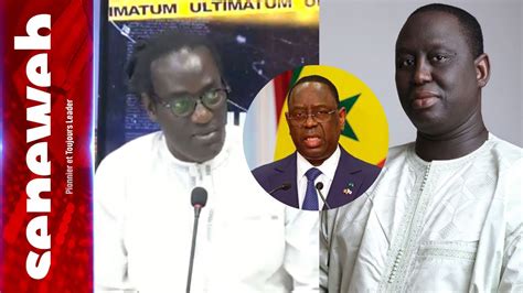 Aliou Sall tourne le dos à Macky en quittant la fin de l APR Mame