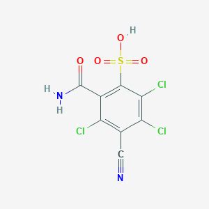 Chlorothalonil-TP R417888 | C8H3Cl3N2O4S | CID 138402812 - PubChem