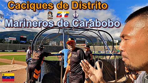 Caciques de Distrito y Marineros de Carabobo Liga Mayor de Béisbol