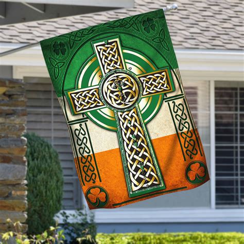 Irish Celtic Cross Flag LHA2065F – HomeWix