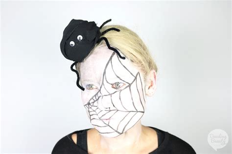 Spinnen Make Up En Kapsel Halloween Tutorial