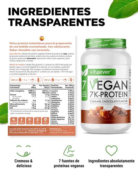 Vegan K Protein Kg Chocolate Caramelo Prote Na Vegetal De Arroz