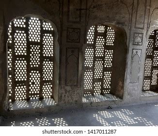 Details Architecture Tomb Mughal Emperor Jahangir Stock Photo ...