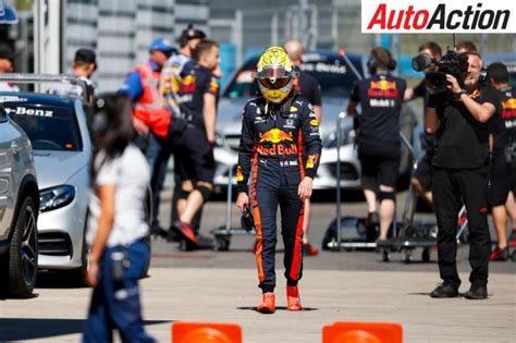 Max Verstappen Walking Back To The Pits After His Crash Photo Lat